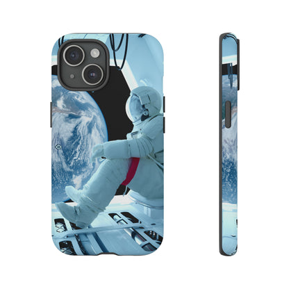 Astronaut inside Shuttle - Protective Phone Case