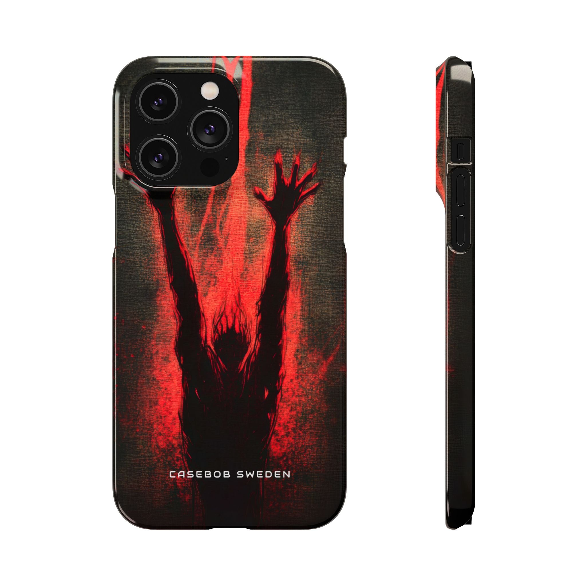 Gothic Crimson Ascension iPhone 14 - Slim Phone Case