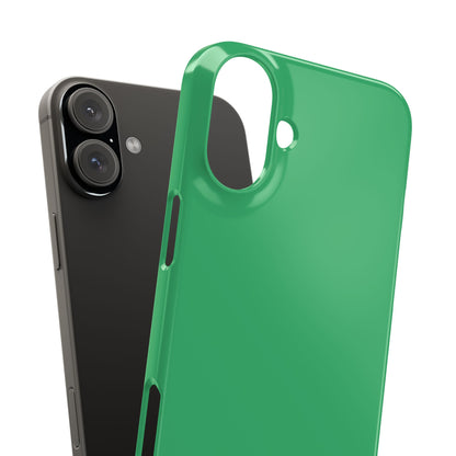 Medium Sea Green iPhone 16 - Slim Phone Case