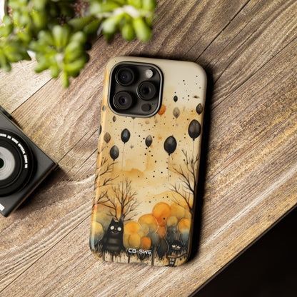 Balloons Drift Skyward - iPhone Case