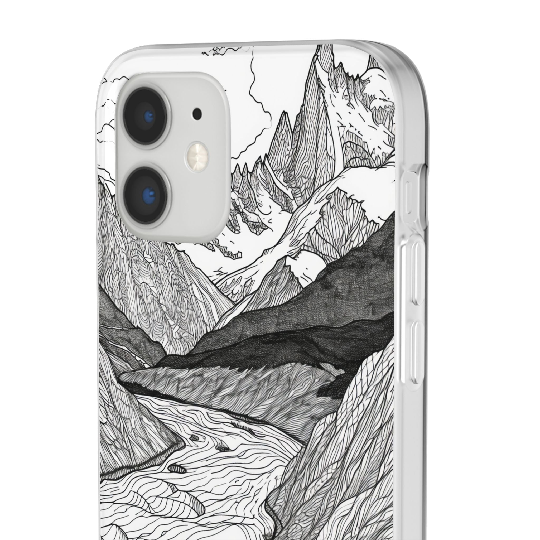 Mountain Tranquility | Flexible Phone Case for iPhone