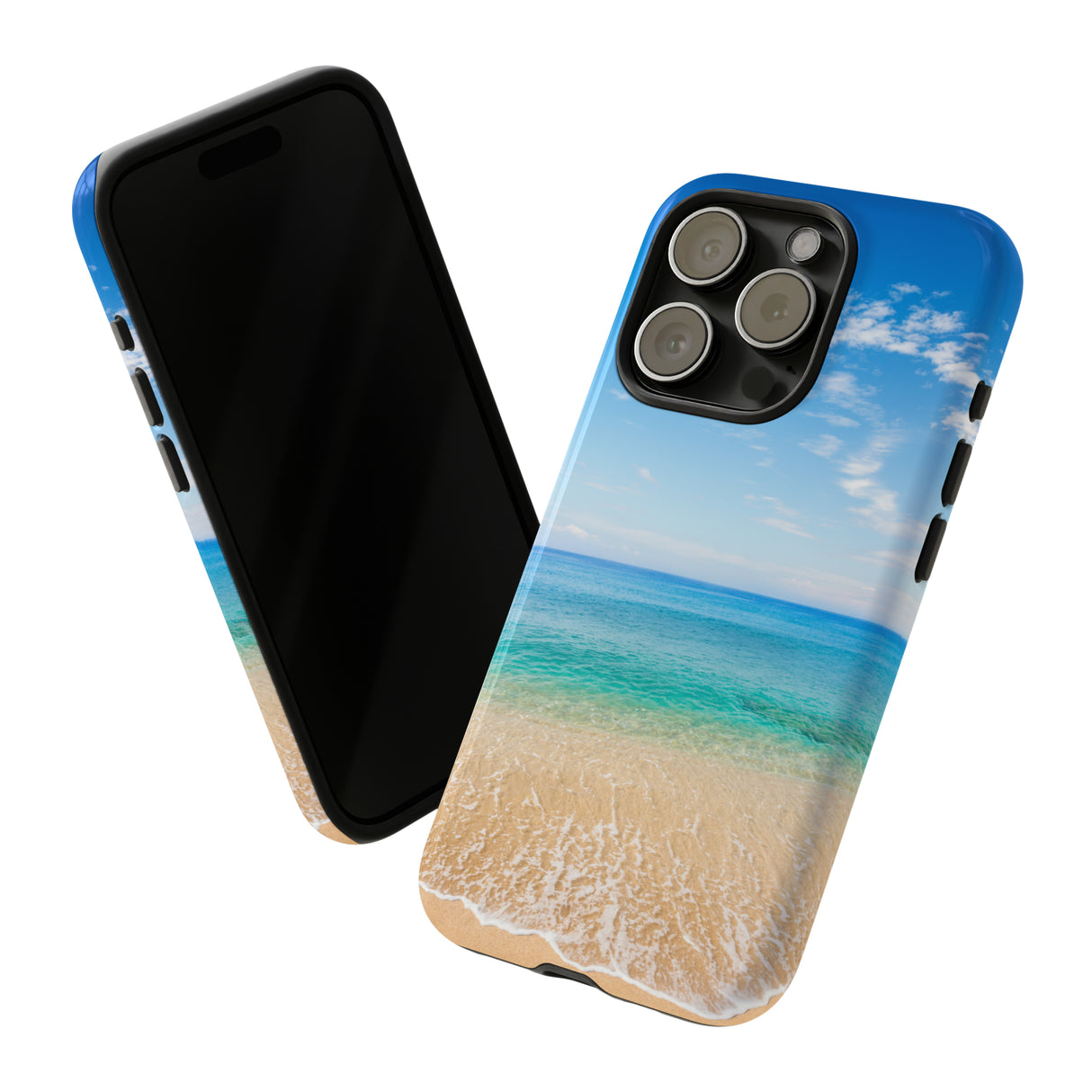 Tropical Beach - Protective Phone Case