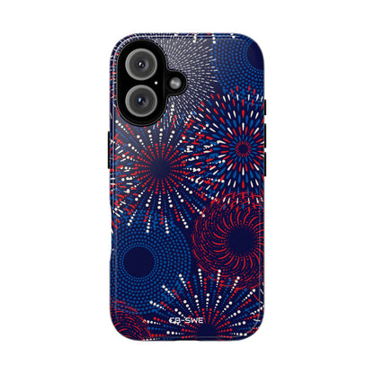 Fireworks Burst Bright - iPhone Case