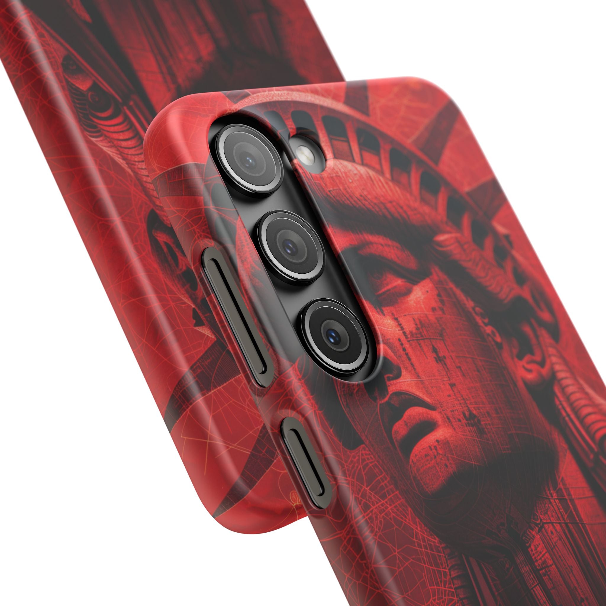 Zen Red Liberty Vision Samsung S23 - Slim Phone Case