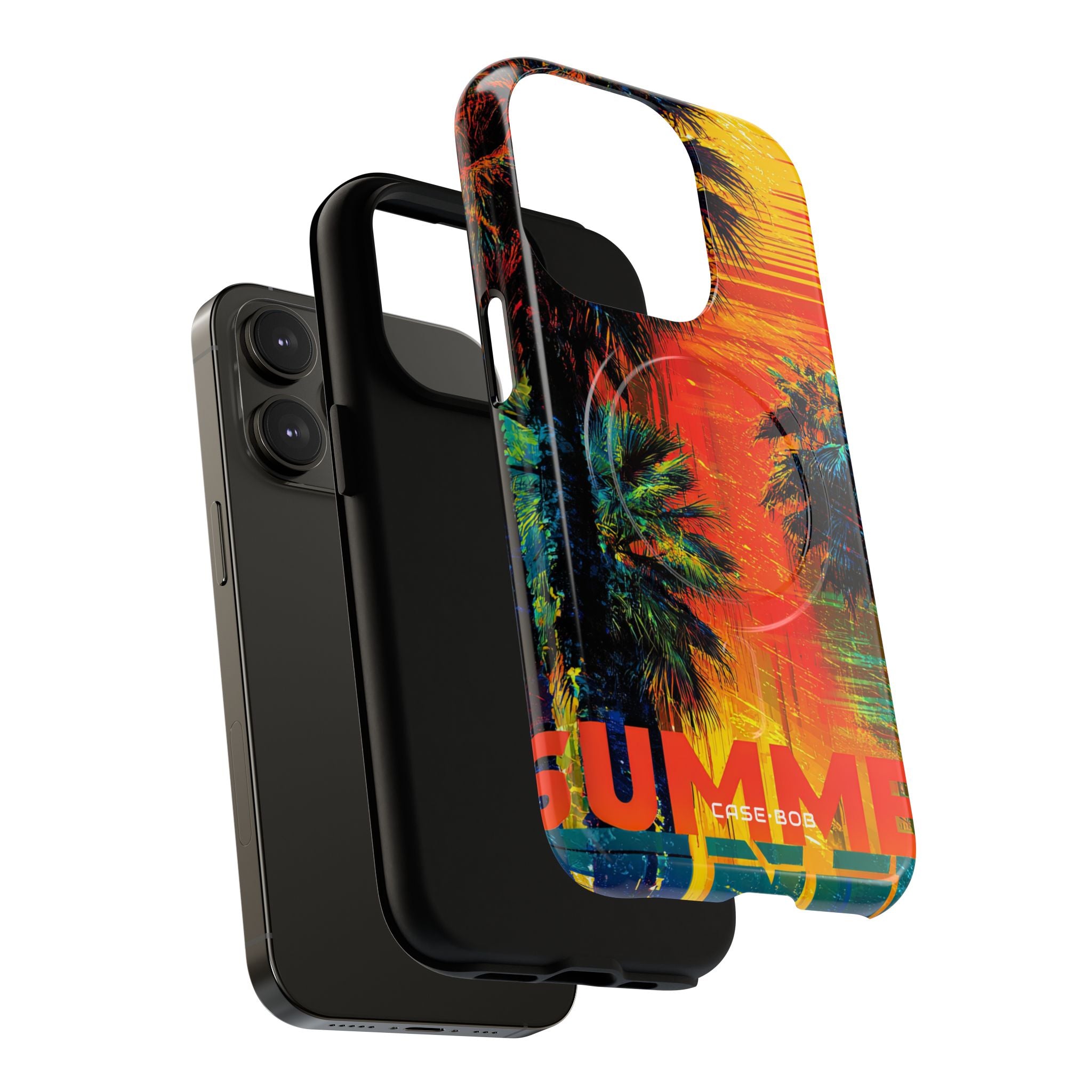 Tropical Sunburst iPhone 14 Pro Case - Tough+