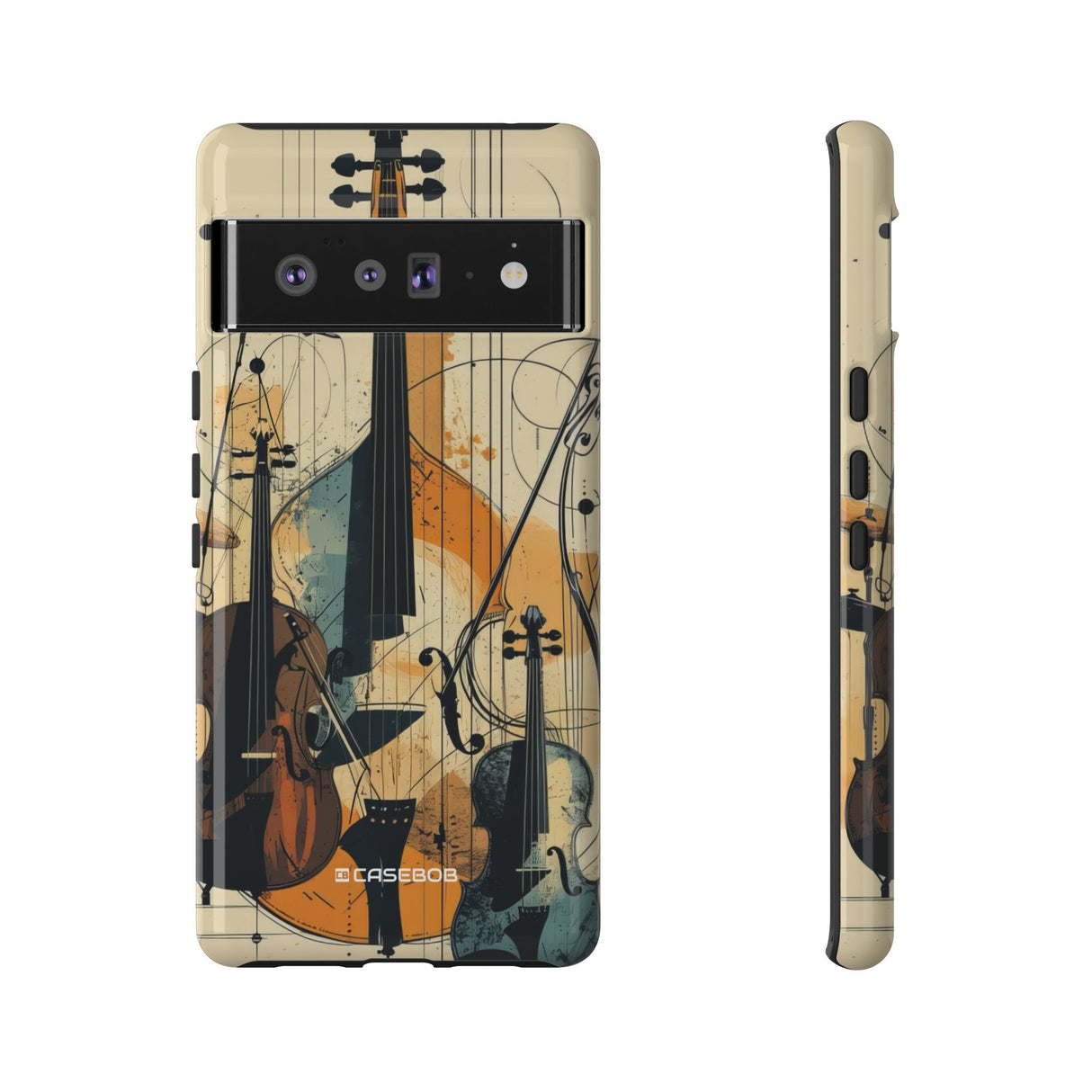 Strings in Motion | Protective Phone Case for Google Pixel