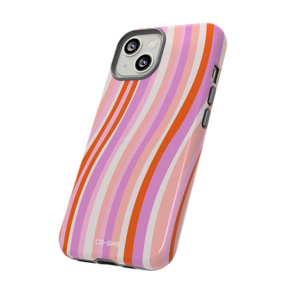 Vibrant Wave Symphony - iPhone Case