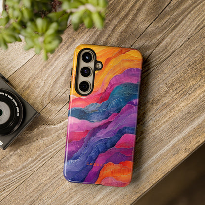 Pastel Wave Serenity - Protective Phone Case