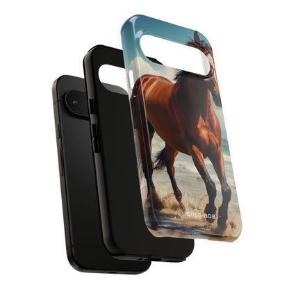 Blazing Horse Google Pixel 9 Case - Tough
