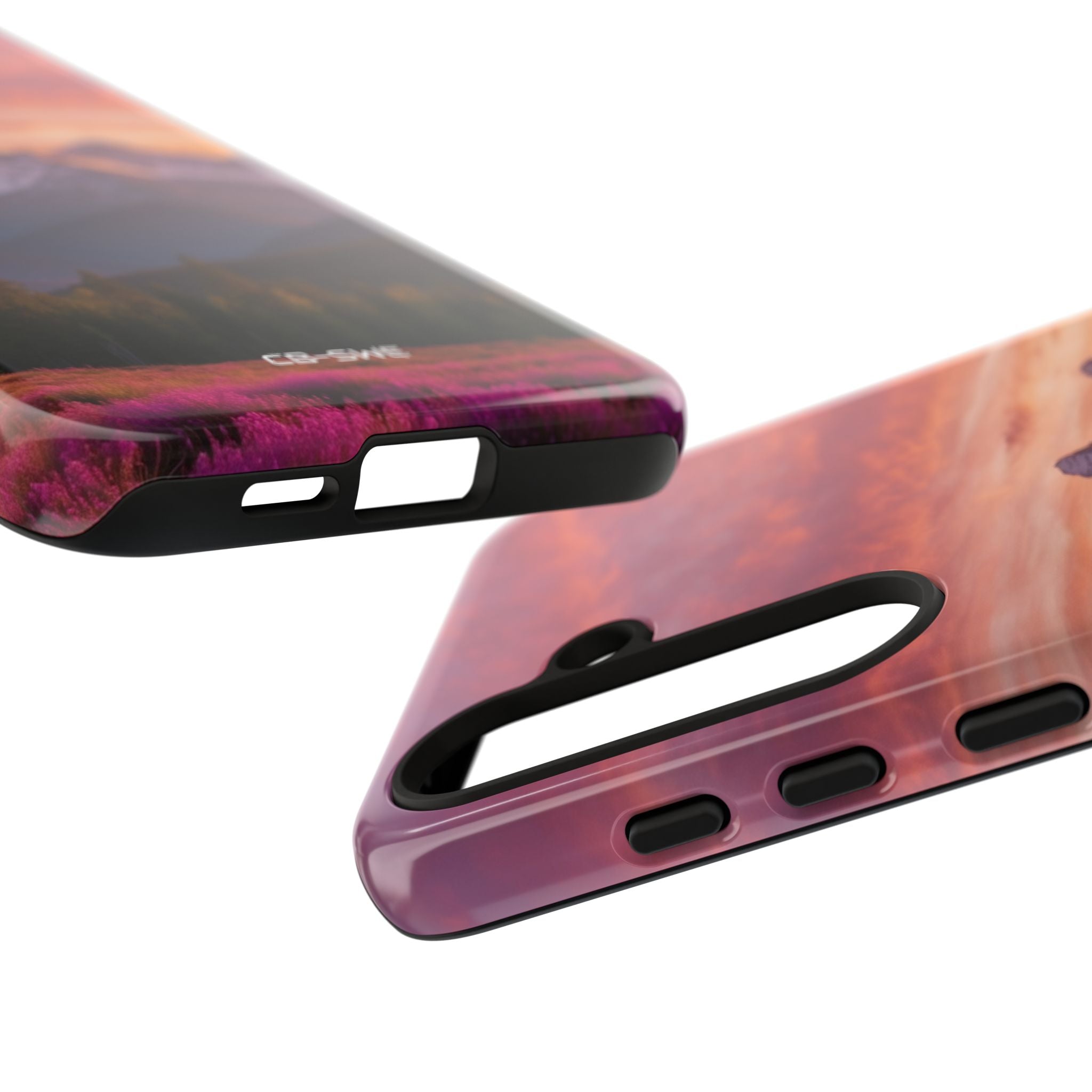 Mountain Peaks Glow - Samsung Case