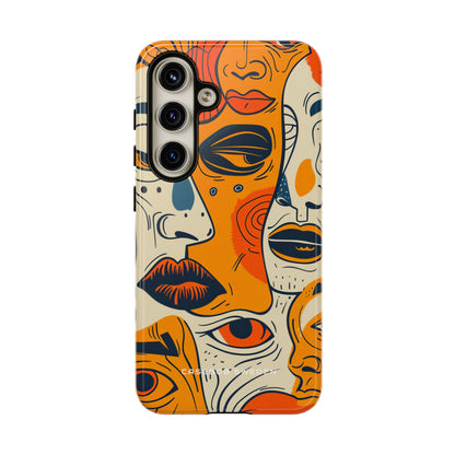 Gradient Face Mosaic Samsung S24 - Tough Phone Case