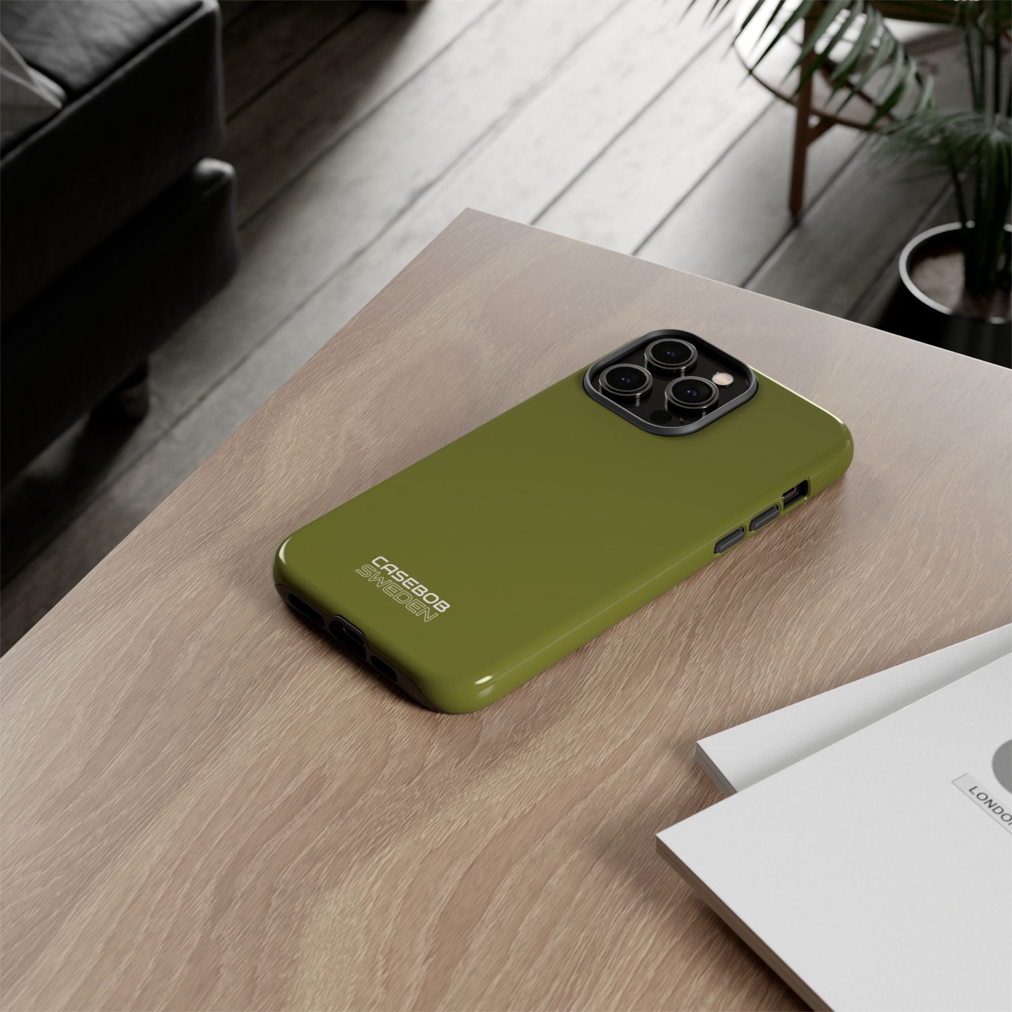 Olive Green iPhone 14 - Tough