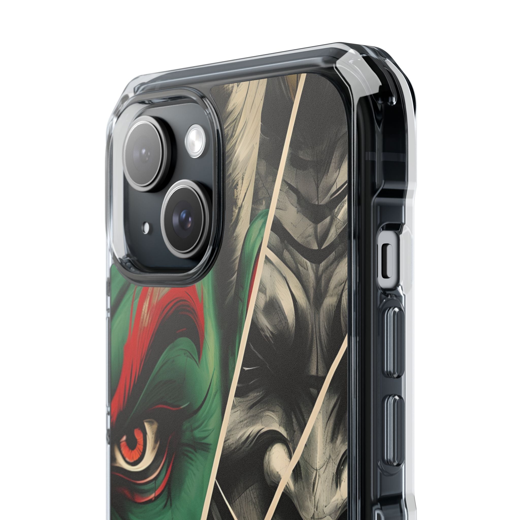 Demonic Panels Clash iPhone Case - Impact