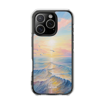 Gentle Waves Embrace iPhone Case - Impact