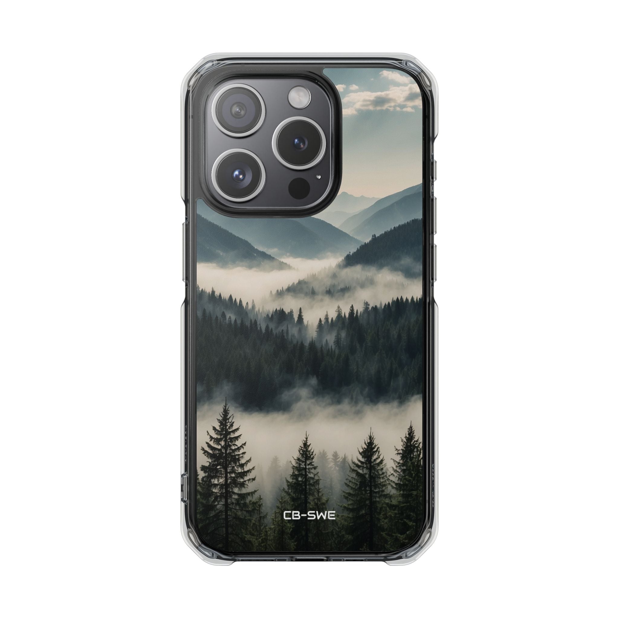 Misty Forest Embrace iPhone Case - Impact