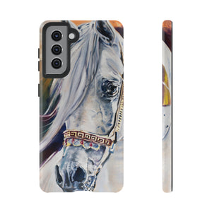 White Arabian - Protective Phone Case