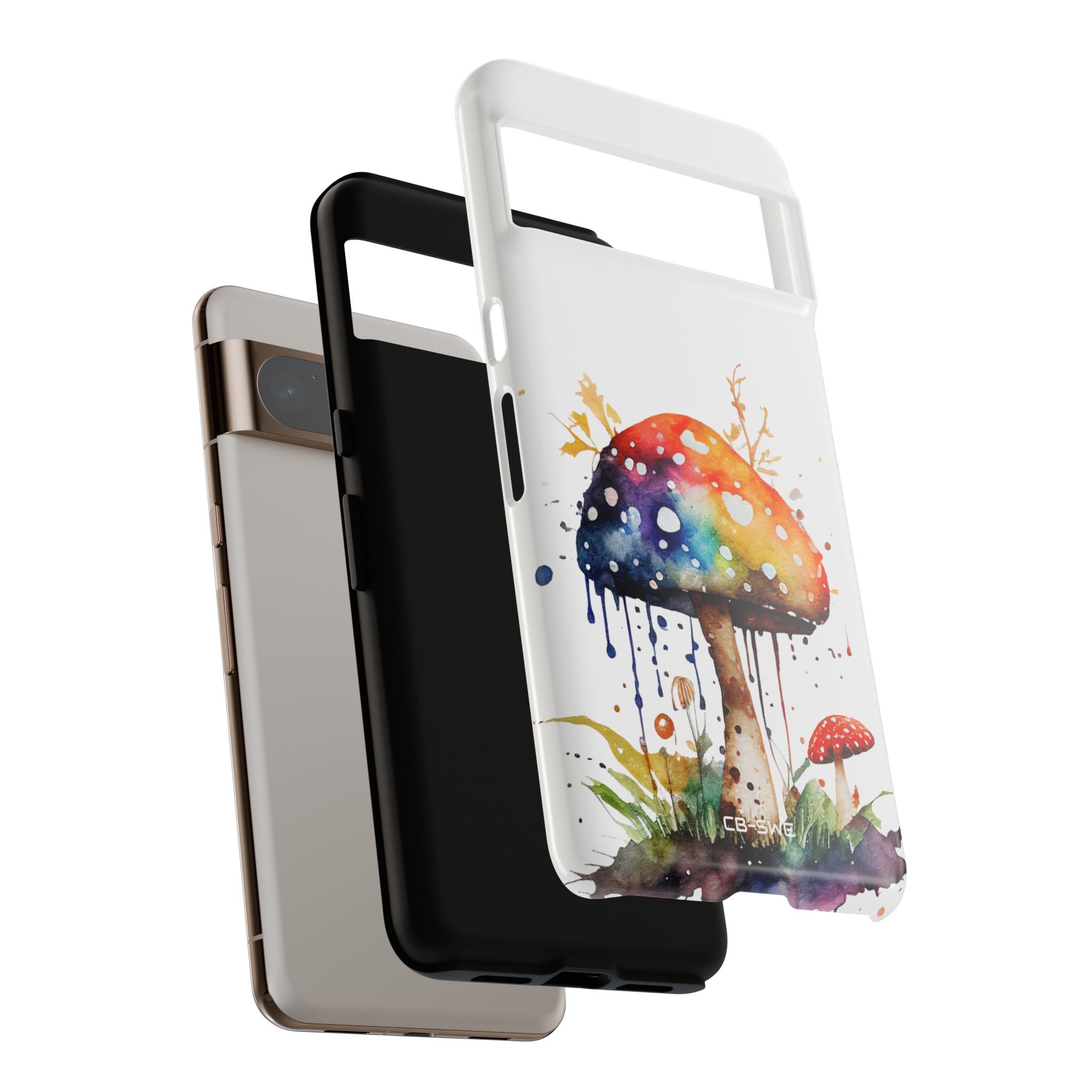 Rainbow Mushroom Dream - Google Pixel Case