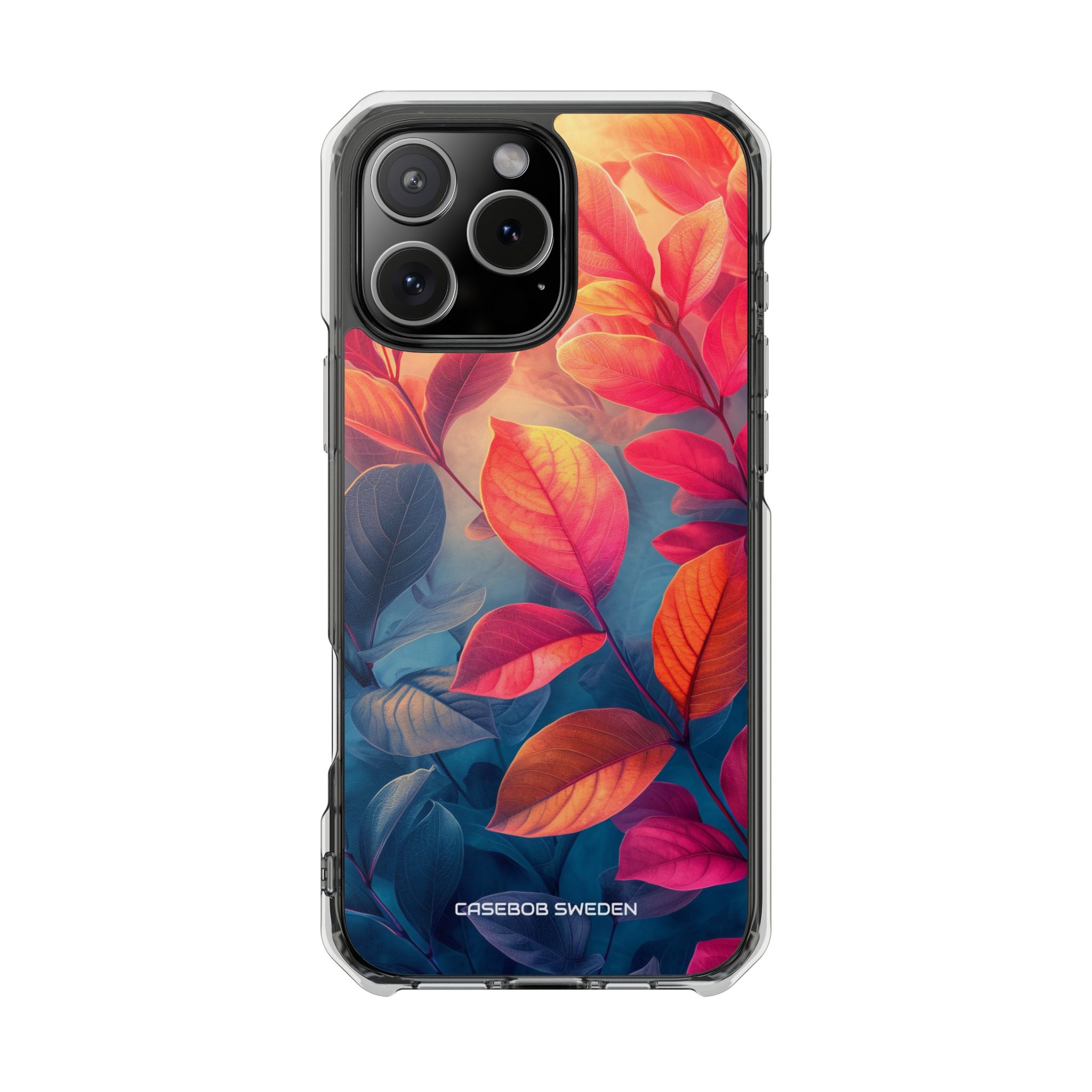 Red Blue Nature - Clear Impact iPhone 16 Phone Case