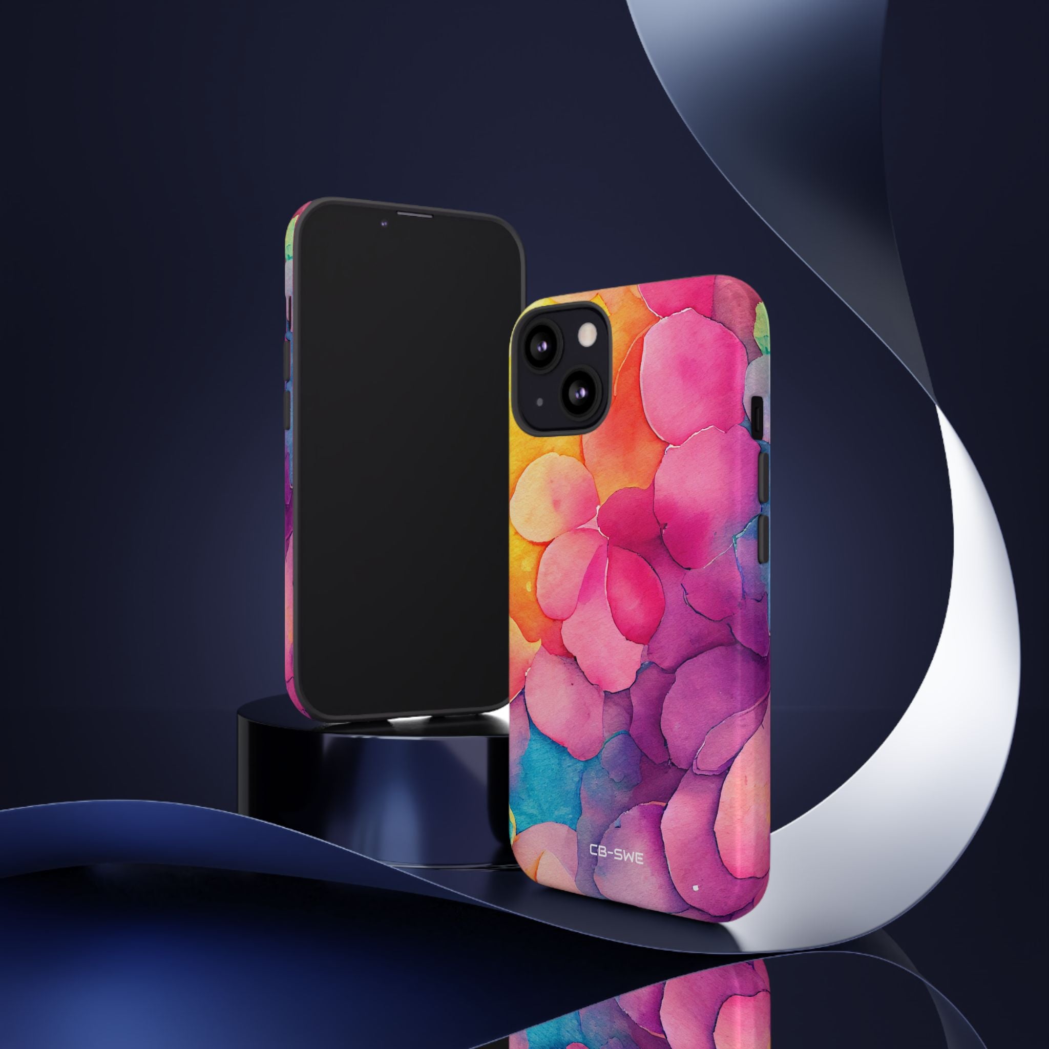 Vibrant Petal Fusion - iPhone Case