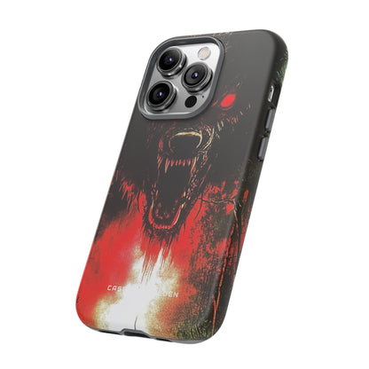 Bloodmoon Wolf's Lament iPhone 14 - Tough Phone Case