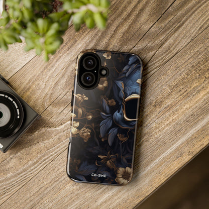 Gothic Floral Skull - iPhone Case
