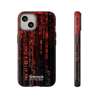 Neon Circuit Dreams iPhone 14 - Tough