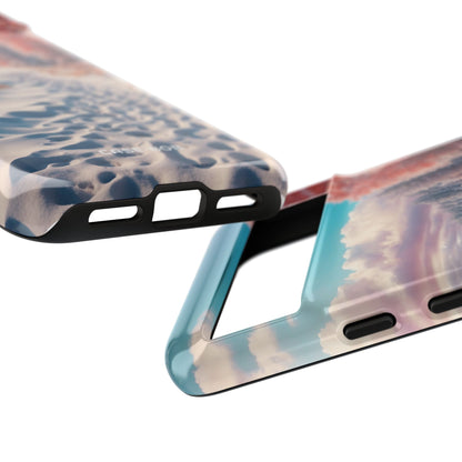 Snowy Footprints Google Pixel 8 Case - Tough