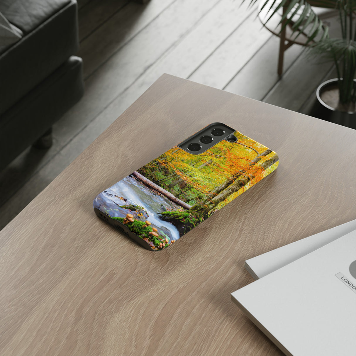 Autumn wild forest - Protective Phone Case