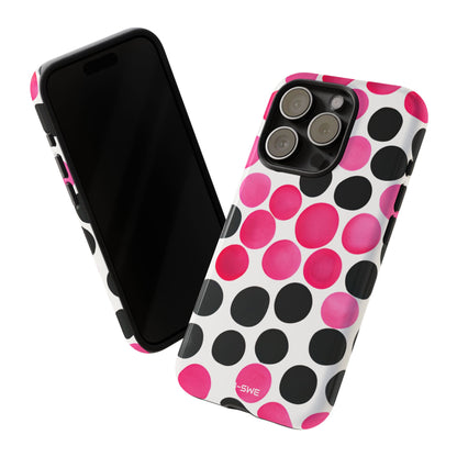 Pulsing Circles Illusion - iPhone Case