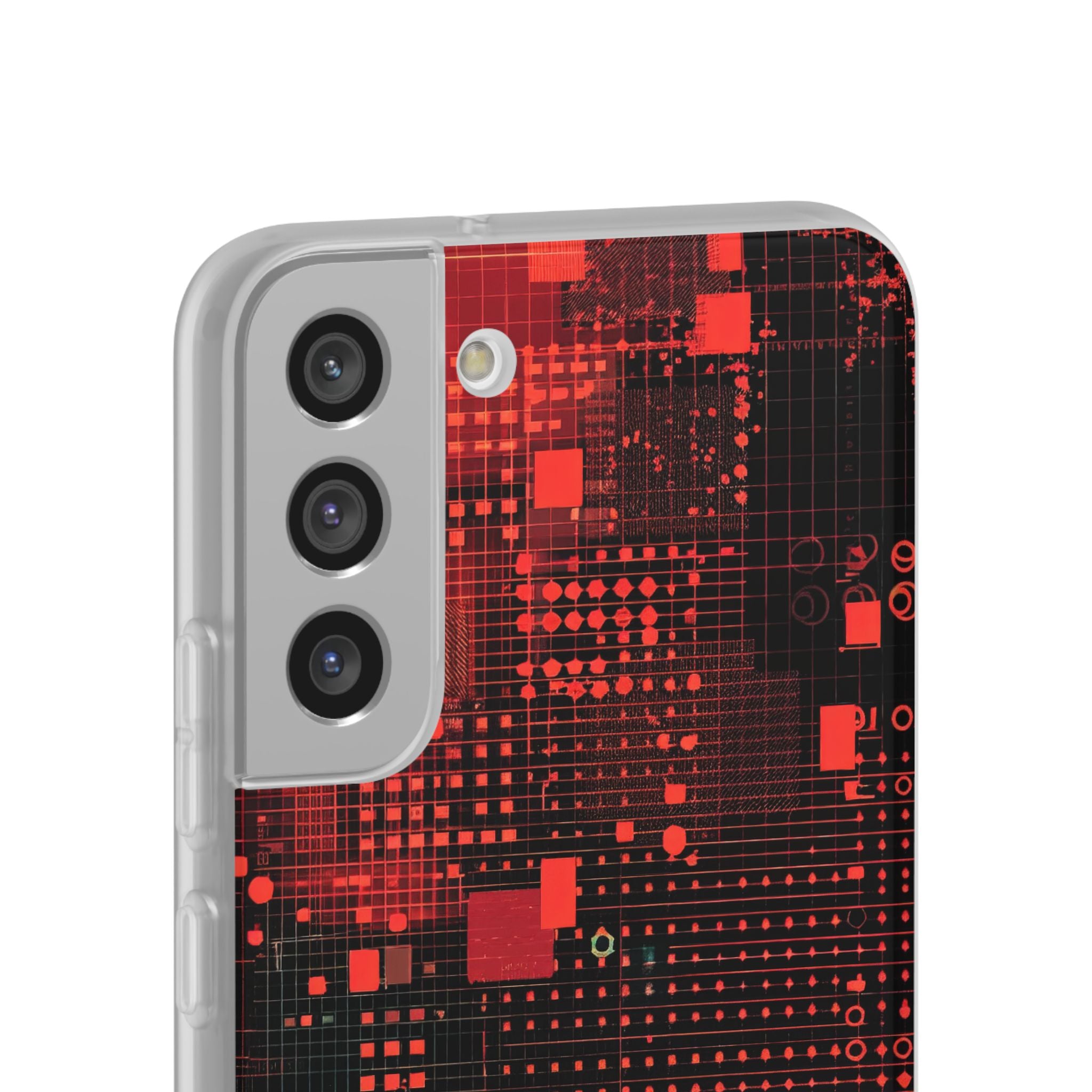 Grid Fusion Samsung S22 Plus Case - Soft