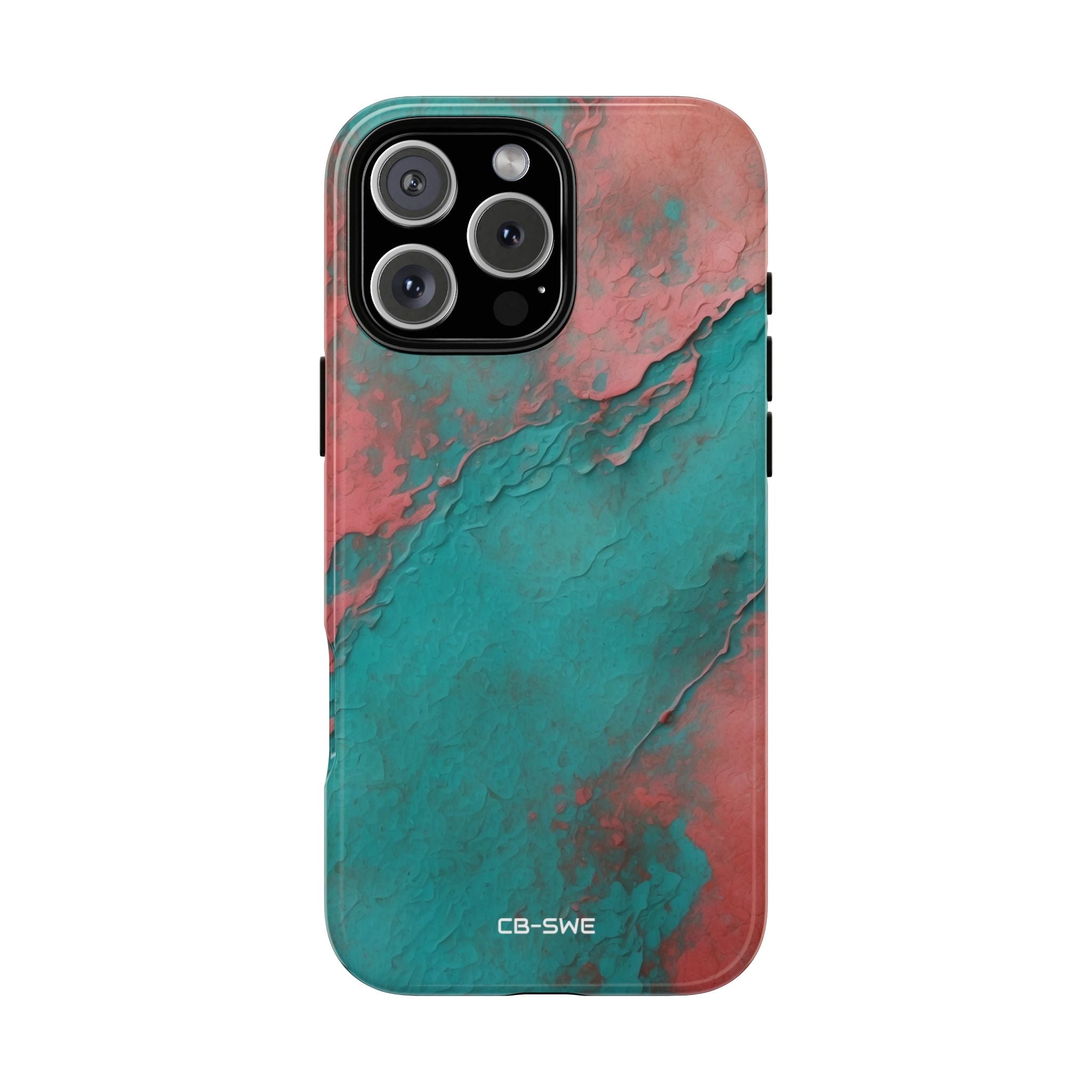 Turbulent Coral Flow - iPhone Case