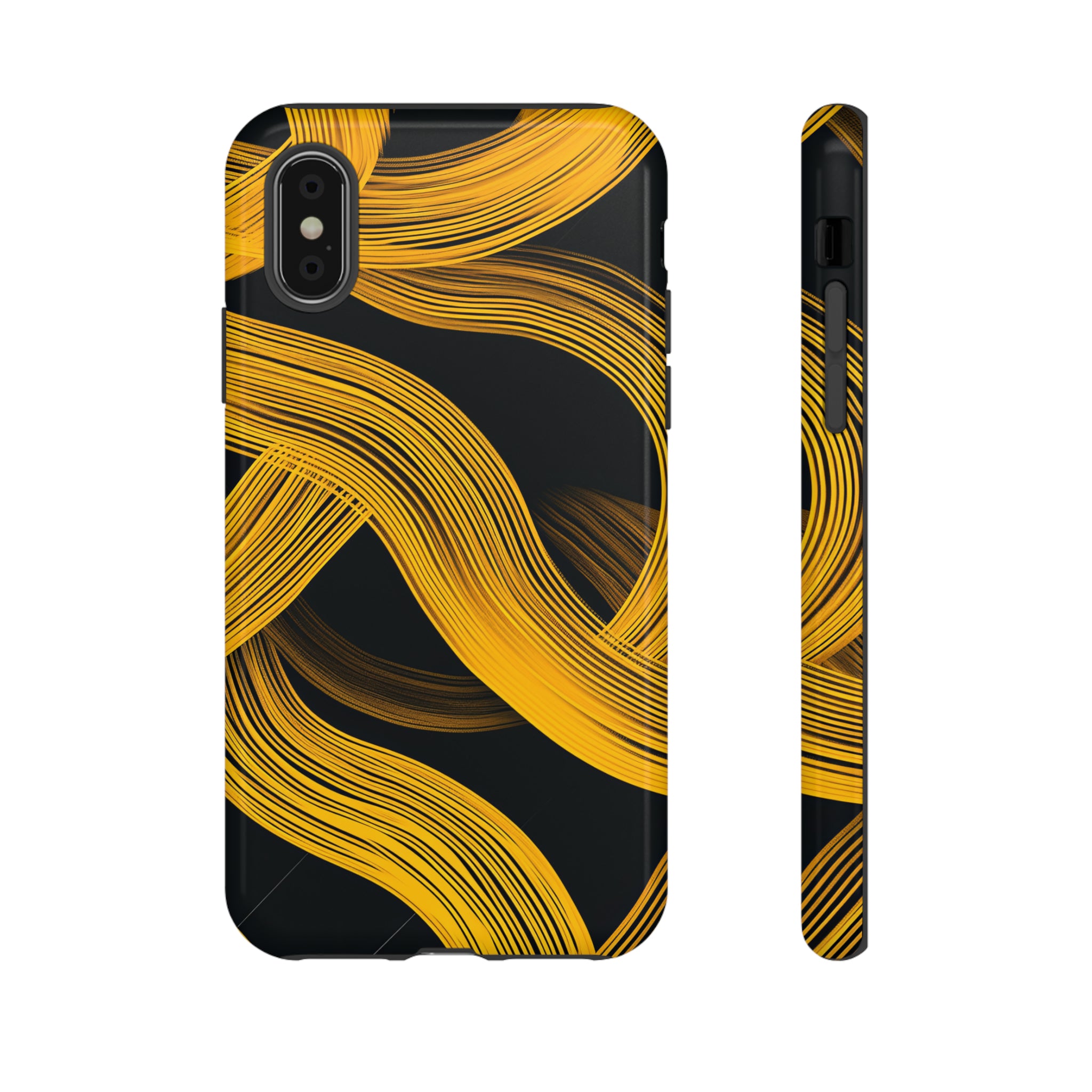 Golden Line Sleekness - Protective Phone Case