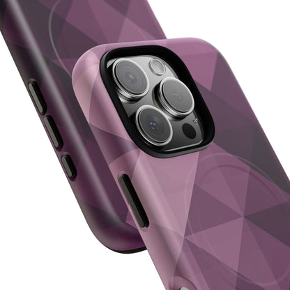 Gradient Purple Mosaic iPhone 16 | Tough+ Phone Case