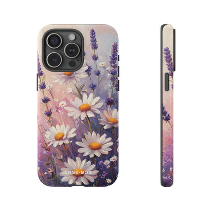 Daisy Lavender Bloom iPhone 15 Pro Max Case - Tough