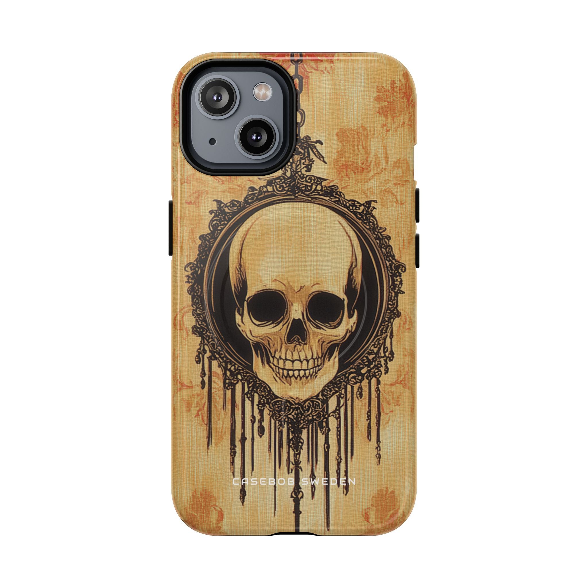 Gothic Skull Elegance iPhone 14 | Tough+ Phone Case