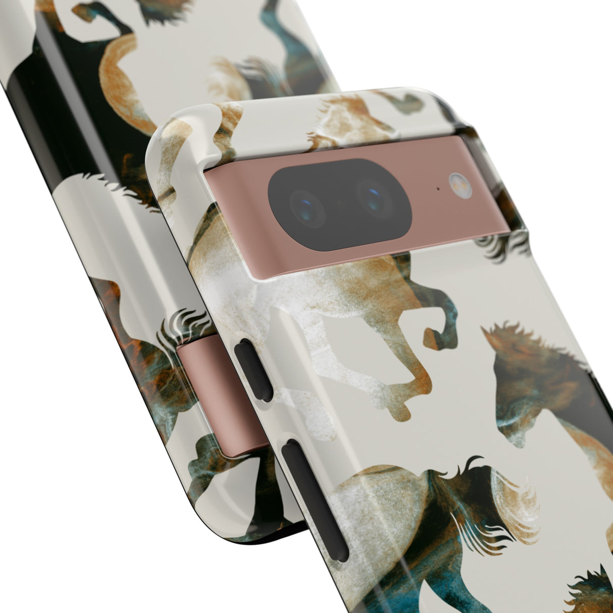 Tie Dye Horses - Protective Phone Case