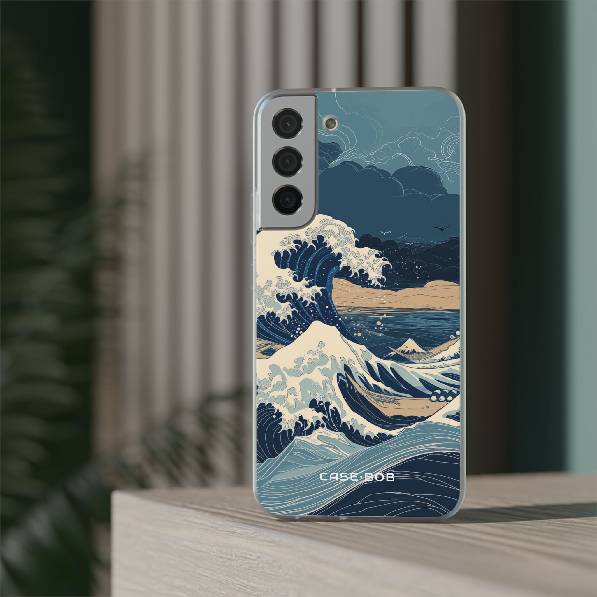 Cresting Blue Wave Samsung S22 Plus Case - Soft