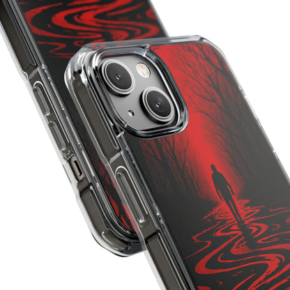 Red Path Mystery iPhone Case - Impact