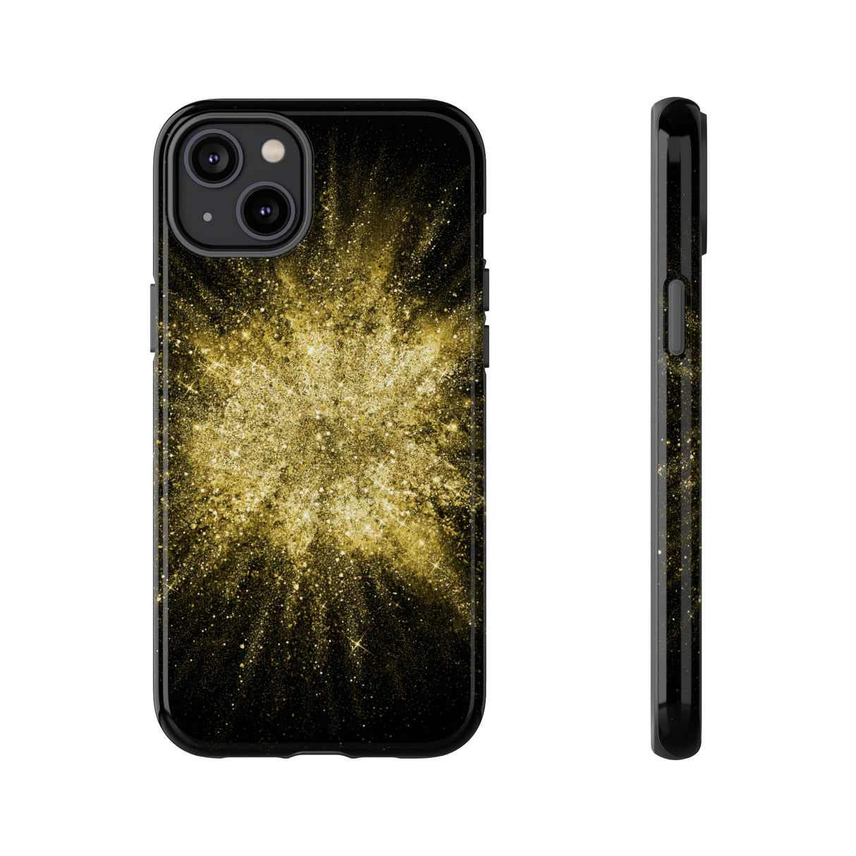 Gold Glitter Background - Protective Phone Case