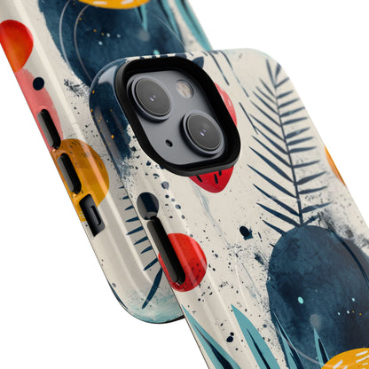 Vibrant Fruit Canvas - Tough + MagSafe® iPhone 14 Phone Case