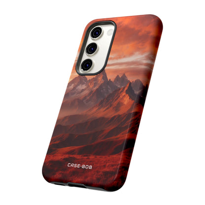 Jagged Glow Samsung S23 Case - Tough