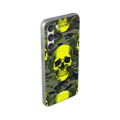 Neon Skull Camo Samsung S23 Plus Case - Soft