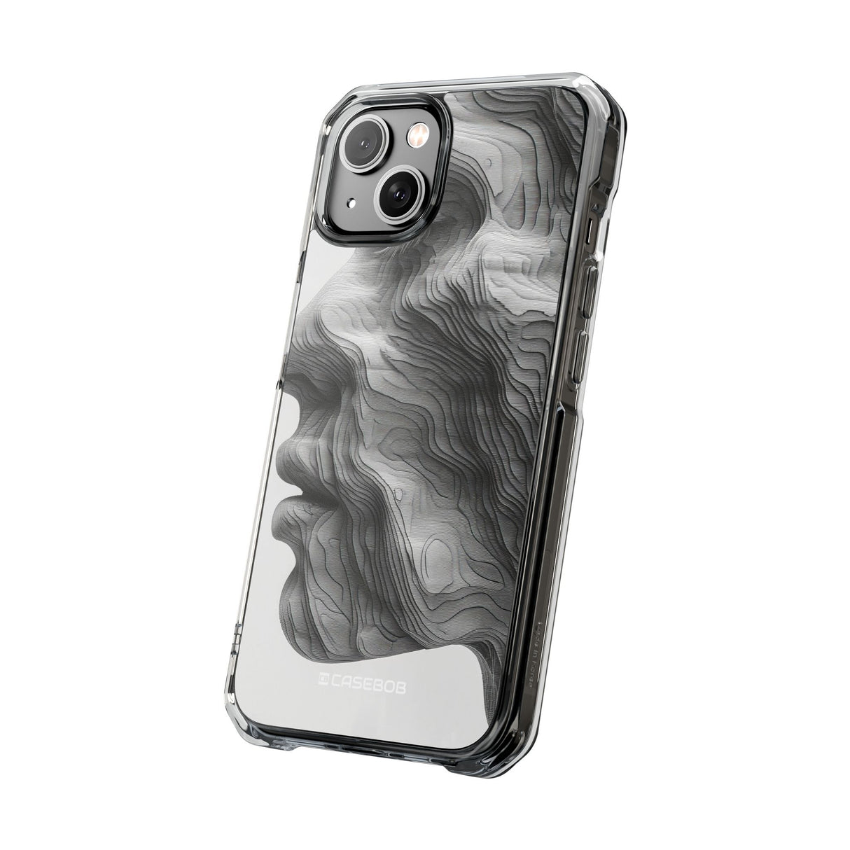 Contour Serenity - Phone Case for iPhone (Clear Impact - Magnetic)