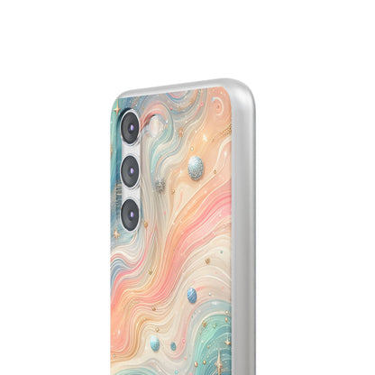 Iridescent Swirls Samsung S23 Case - Soft