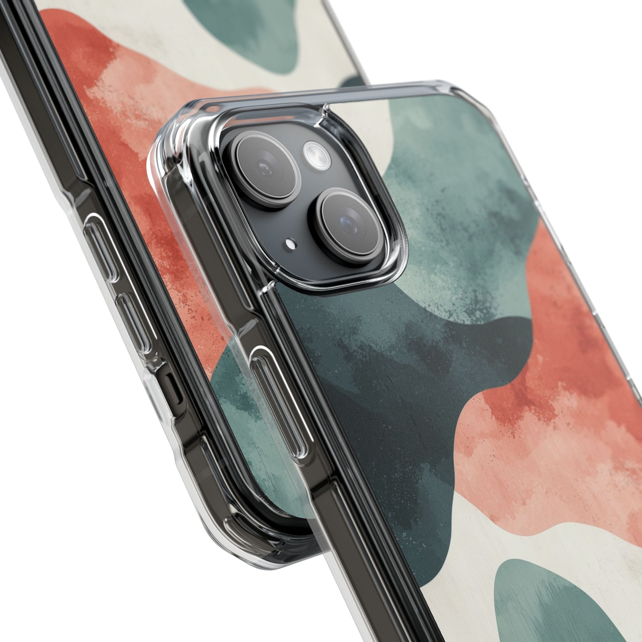 Fluid Shapes Emerge iPhone Case - Impact