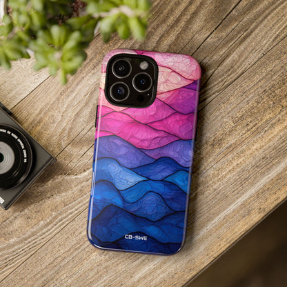 Waves Embrace Light - iPhone Case
