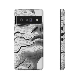 Topographic Serenity | Protective Phone Case for Google Pixel