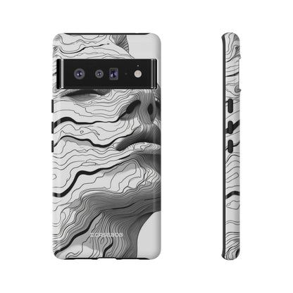 Topographic Serenity - Phone Case for Google Pixel