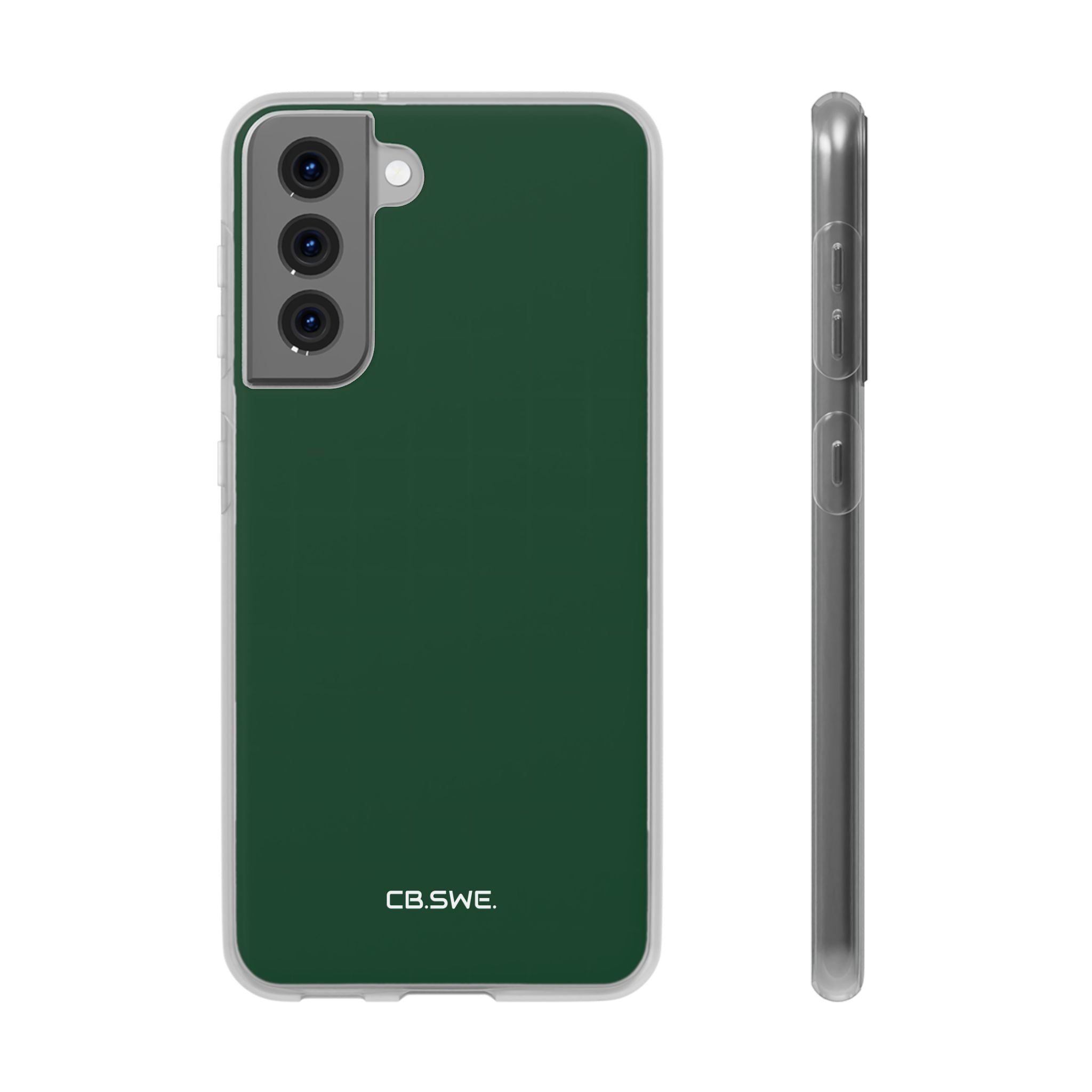 British Racing Green Samsung Hülle - Flexi