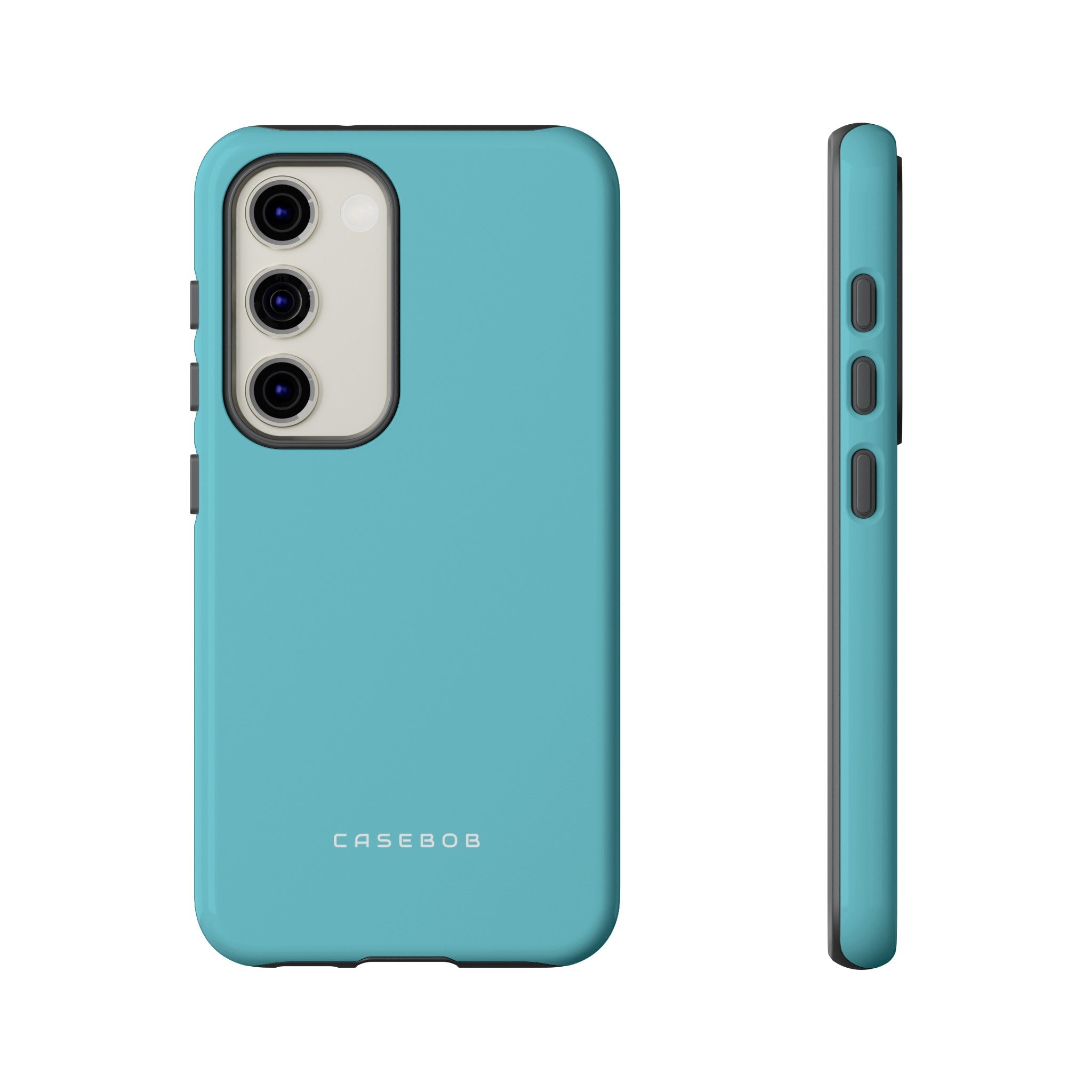 Cyan Blue - Protective Phone Case - Protective Phone Case